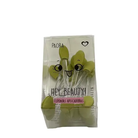 IWOU PROFESSIONAL Аппликаторы HEY BEAUTY! оливковые 10шт - 1