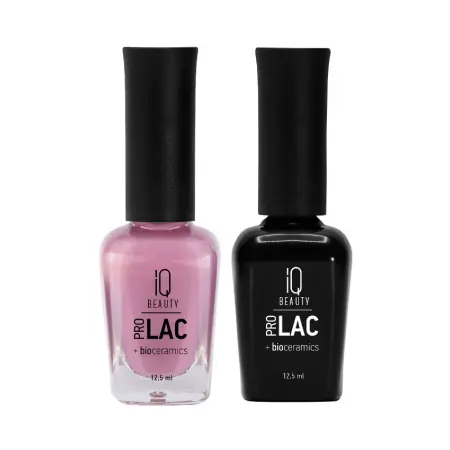 IQ BEAUTY 018 лак для ногтей укрепляющий с биокерамикой / Nail polish PROLAC + bioceramics 12.5 мл - 4