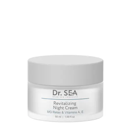 DR. SEA Крем ночной восстанавливающий с комплексом Mg Relax и витаминами A, E / Dr.Sea 50 мл - 1