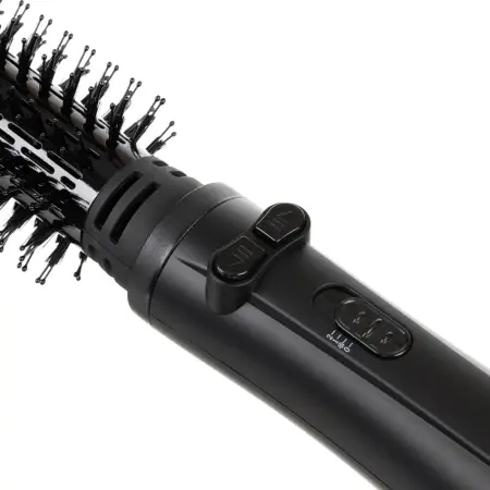 DEWAL PROFESSIONAL Фен-щетка Pro Air Shine черная, 2 насадки 38 и 50 мм, 1200 Вт - 4