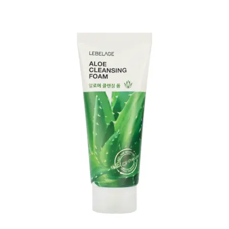 LEBELAGE Пенка для умывания увлажняющая с экстрактом алоэ / Lebelage Aloe Cleansing Foam 100 мл - 1