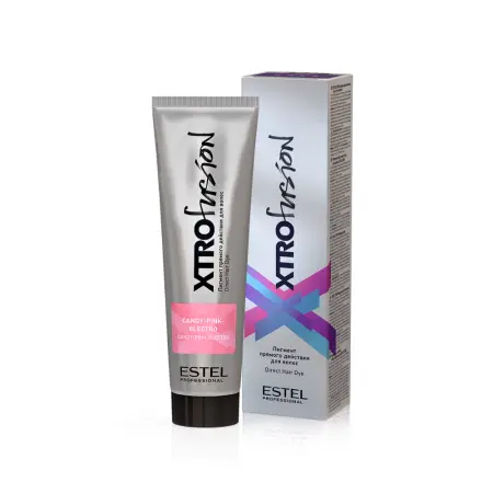 ESTEL PROFESSIONAL EX/FCE100 пигмент прямого действия для волос, Candy-pink-electro / XTRO 100 мл - 2