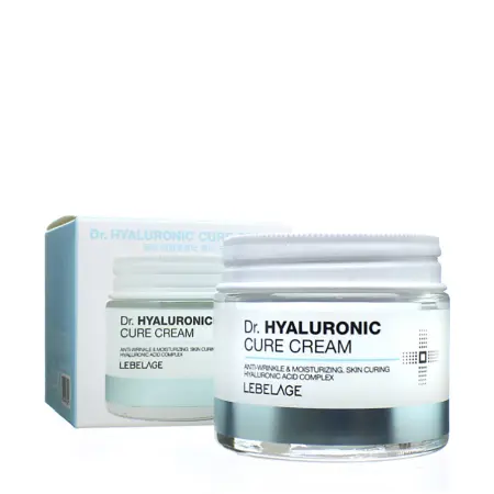 LEBELAGE Крем антивозрастной для лица с гиалуроновой кислотой / Lebelage Dr.Hyaluronic Cure Cream 70 мл - 2