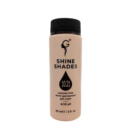 GERA Professional 10.21 гель-краситель для волос без аммиака / Shine Shades 60 мл - 2