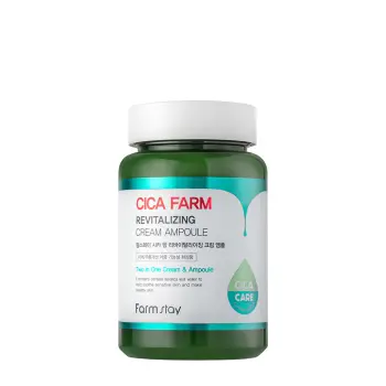 Сыворотка восстанавливающая для лица с центеллой / Cica Farm Revitalizing Cream Ampoule 250 мл