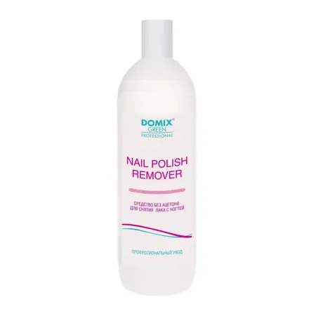DOMIX Средство без ацетона для снятия лака с ногтей / Nail Polish Remover non Acetone Formula DGP 1 л - 2