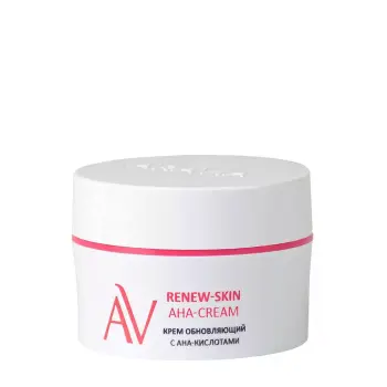 Крем обновляющий с АНА-кислотами / ARAVIA Laboratories Renew-Skin AHA-Cream 50 мл