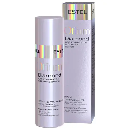 ESTEL PROFESSIONAL Крем-термозащита для волос / OTIUM DIAMOND 100 мл - 2