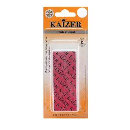 KAIZER Бафик маникюрный, полировочный, цвет ассорти, абразивность 320/600/1200/4000 - 7