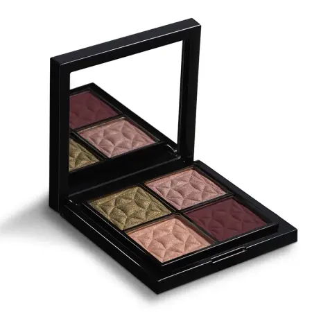 LARTE DEL BELLO Палетка теней, 03 оливково-бордовая / Quadro Eleganto shocking chic 8 гр - 2