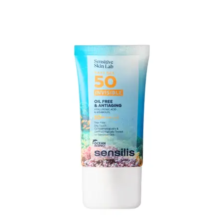 SENSILIS Гель невидимый для защиты лица от солнца SPF50+ / Matt Gel 50 Invisible 40 мл - 1