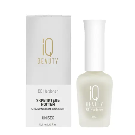 IQ BEAUTY Укрепитель тонирующий для ногтей с натуральным эффектом / BB Hardener Unisex 12,5 мл - 2