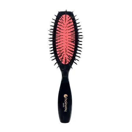 HAIRWAY Щетка Cherry массажная для нарощенных волос 7 рядов - 1