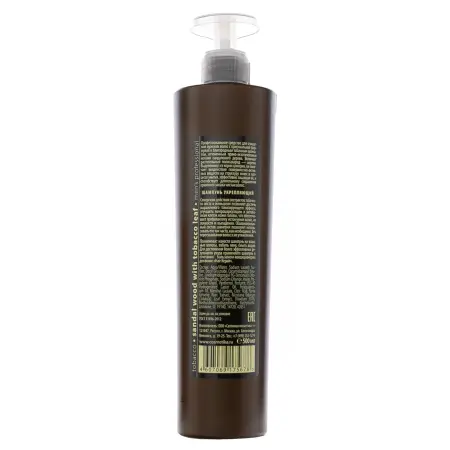 PREMIUM Шампунь укрепляющий, для мужчин / Sandal Wood with Tobacco Leaf 500 мл - 2
