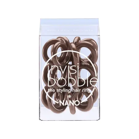 INVISIBOBBLE Резинка-браслет для волос / NANO Pretzel Brown - 2