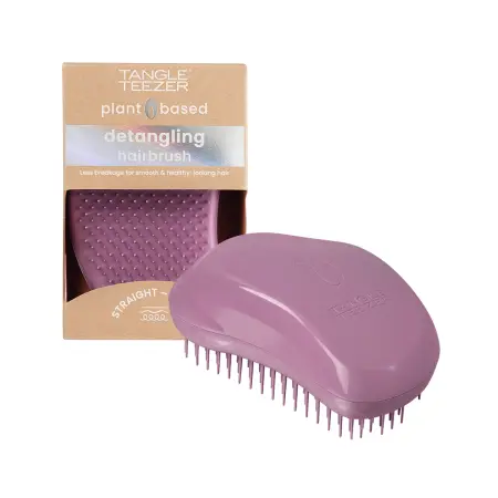 TANGLE TEEZER Расческа для волос / The Original Plant Brush Earthy Purple - 7