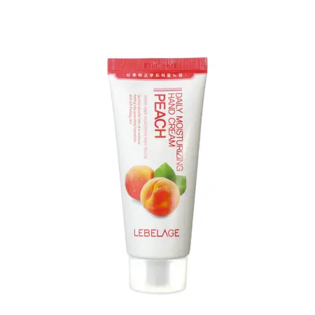 LEBELAGE Крем увлажняющий для рук с экстрактом персика / Lebelage Daily Moisturizing Hand Cream Peach 100 мл - 1