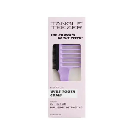 TANGLE TEEZER Расческа-гребень для волос / Wide Tooth Comb Purple Passion - 5