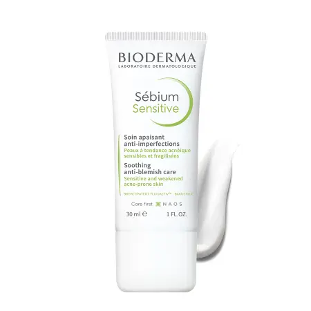 BIODERMA Крем для лица себиум сенситив 30 мл - 2
