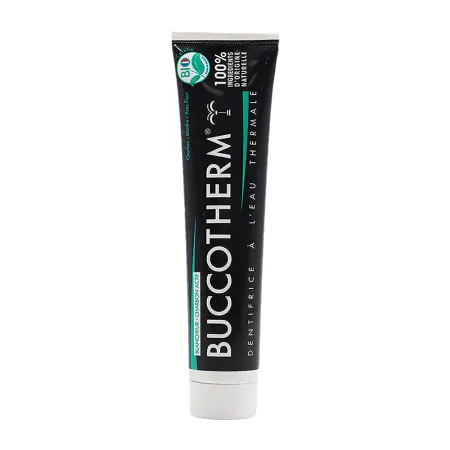 BUCCOTHERM Паста зубная с углем и термальной водой / BUCCOTHERM 75 мл - 1