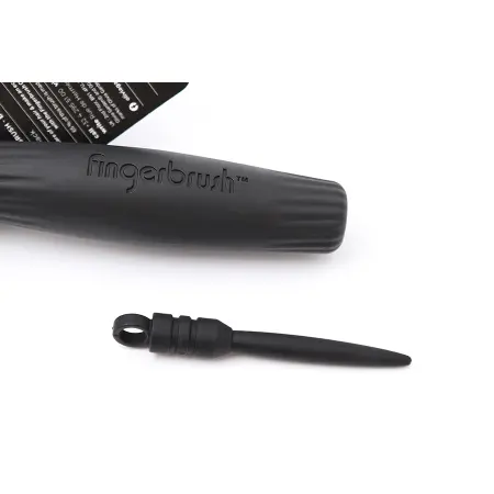 OLIVIA GARDEN Щетка Fingerbrush Care Iconic Boar&Nylon Full Black S - 3