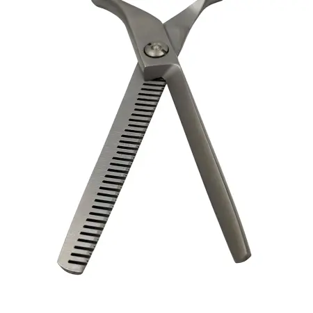 IWOU PROFESSIONAL Ножницы парикмахерские филировочные 6,5 с черными ручками - 3