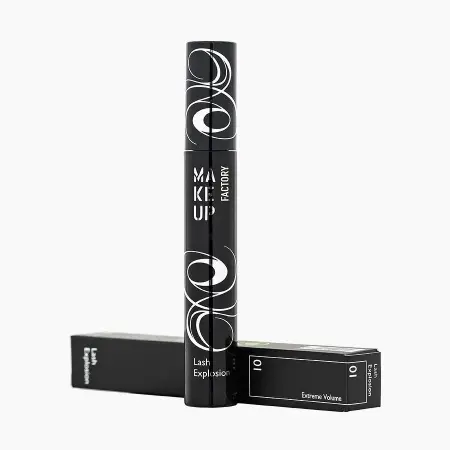 MAKE UP FACTORY Тушь экстра объем для ресниц, черный / Lash Explosion 14 мл - 2