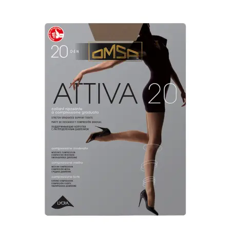 OMSA Колготки Daino 2 / Attiva 20 - 1