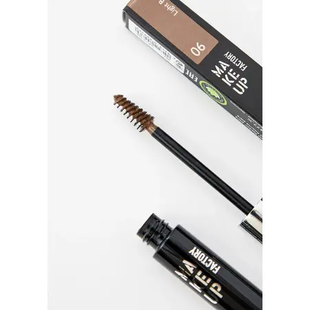 MAKE UP FACTORY Гель для бровей, 06 светло-коричневый / Eye Brow Fixing Gel 6 мл - 2