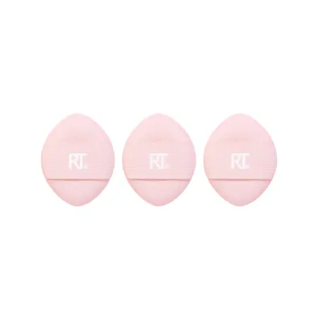 REAL TECHNIQUES Набор мини-пуховок для пудры, 3 шт / Real Techniques Mini Miracle Powder Puff Trio - 3