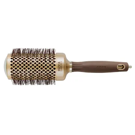 OLIVIA GARDEN Термобрашинг OG Expert Blowout Shine Wavy Bristles Gold&Brown 55 мм - 1