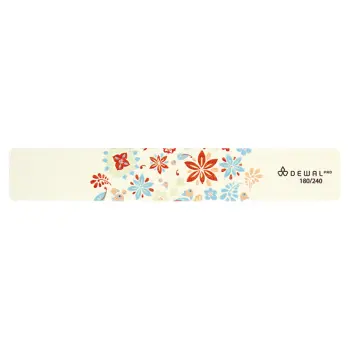 Пилка для ногтей Design Edition, широкая 180/240 18 см
