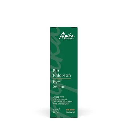 АЛЬПИКА Сыворотка с флоретином для области вокруг глаз от морщин Bio Phloretin Eye Serum 15 мл - 2