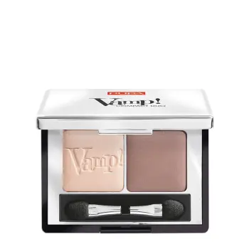 Тени компактные двойные, 005 молочный шоколад / VAMP! DUO 2,2 гр