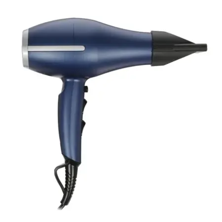 DEWAL PROFESSIONAL Фен Exception Compact 2200 компактный синий, ионизация, 2 насадки, 2200 Вт - 2
