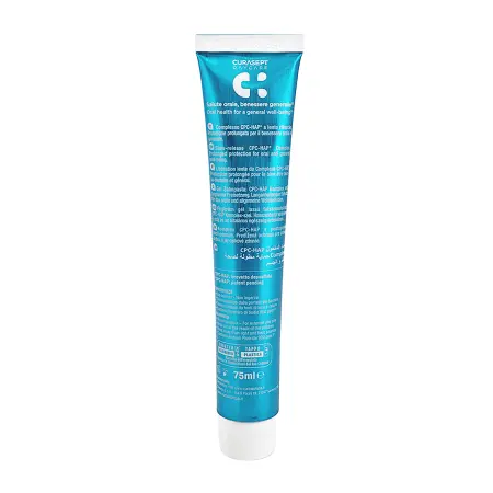 CURASEPT Паста зубная, ледяная мята / CURASEPT DAYCARE BOOSTER Frozen Mint 75 мл - 4