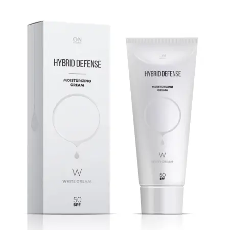 ONmacabim Крем-гибрид защитный Make Up WHITE SPF50 / System Plus 80 мл - 2