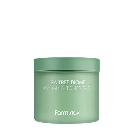 FARMSTAY Тонер-пэды успокаивающие для лица с чайным деревом / Tea Tree Biome Calming Toner Pad 140 мл - 1