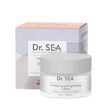 DR. SEA Крем увлажняющий с комплексом Neoglow и витамином С Сияние кожи SPF15 / Dr.Sea 50 мл - 2