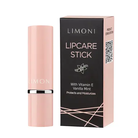 LIMONI Бальзам для губ, Ванильная мята / Lipcare Stick 4 гр - 4