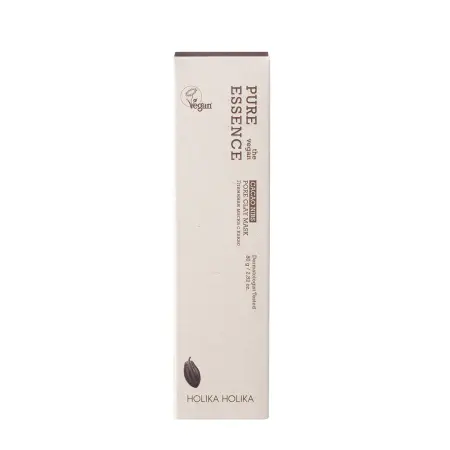HOLIKA HOLIKA Маска глиняная с какао / Pure Essence The Vegan Cacao Nibs Pore Clay Mask 80 гр - 3