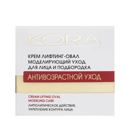 KORA Крем лифтинг-овал для лица и подбородка / Cream lifting oval modeling care 50 мл - 3