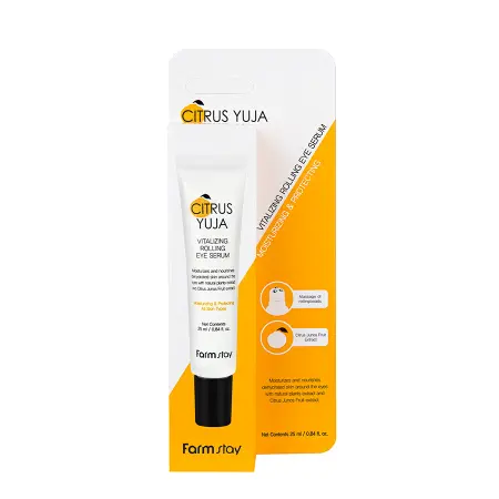 FARMSTAY Сыворотка-роллер витаминизирующая для области вокруг глаз / Citrus Yuja Vitalizing Rolling Eye Serum 25 мл - 2