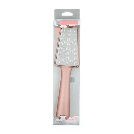 DEWAL BEAUTY Терка для пяток двусторонняя, розовая 21,5 см - 3