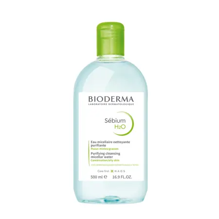 BIODERMA Вода мицеллярная себиум / Н2О 500 мл - 1