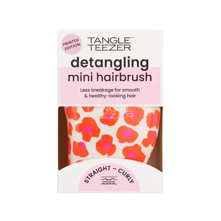 TANGLE TEEZER Расческа для волос / The Original Mini Orange Safari - 11