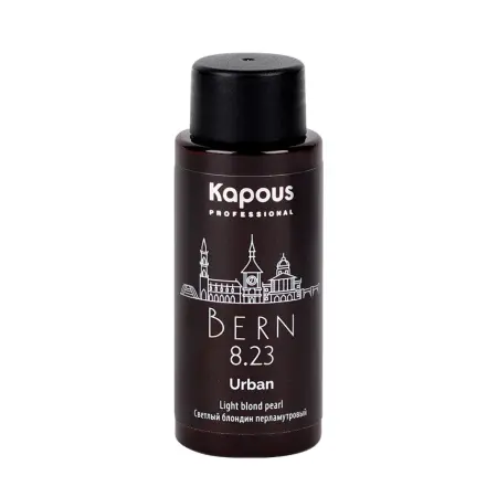 KAPOUS 8.23 краситель жидкий полуперманентный для волос, Берн / LC Urban 60 мл - 2
