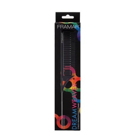 FRAMAR Комплект расчёсок для набора прядей, черный / Dreamweaver Comb Black - 1