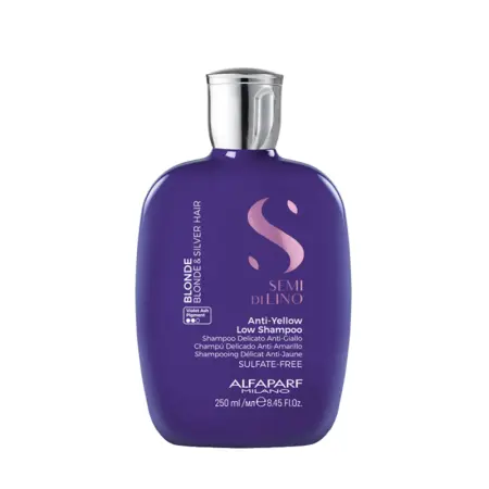 ALFAPARF MILANO Шампунь тонирующий анти-жёлтый / Anti-Yellow Low Shampoo 250 мл - 1