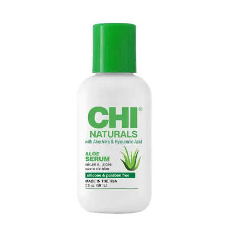 CHI Масло для волос с алоэ вера и гиалуроновой кислотой / CHI NATURALS ALOE SERUM 59 мл - 1